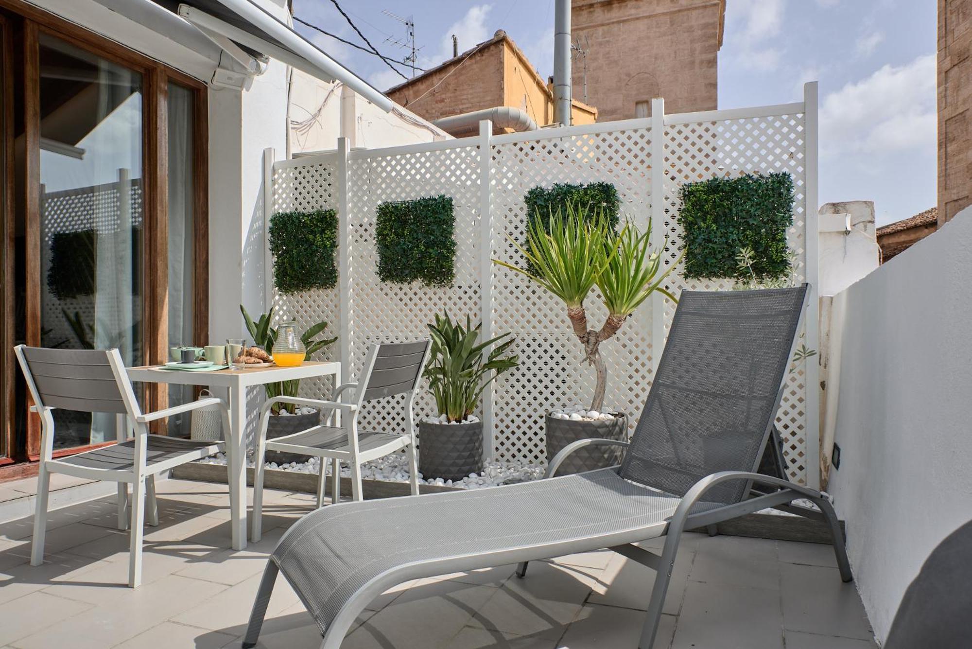 Sunny Cozy Penthouse With A Terrace At Plaza Del Carmen Valência Exterior foto