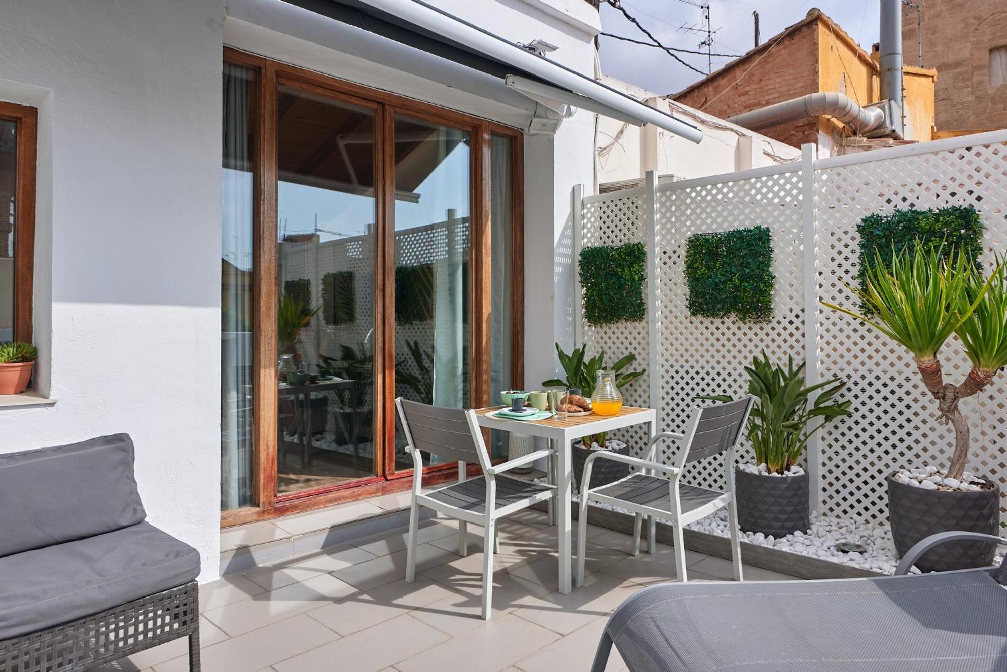 Sunny Cozy Penthouse With A Terrace At Plaza Del Carmen Valência Exterior foto